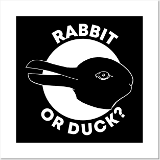 Rabbit or Duck Posters and Art